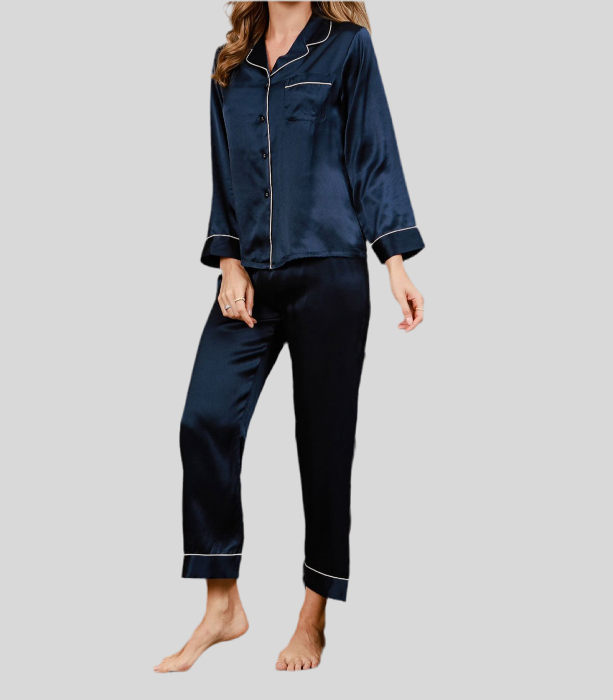 Stilla | Luxe Morbær Silke Pyjamasæt Til En Strålende Hud