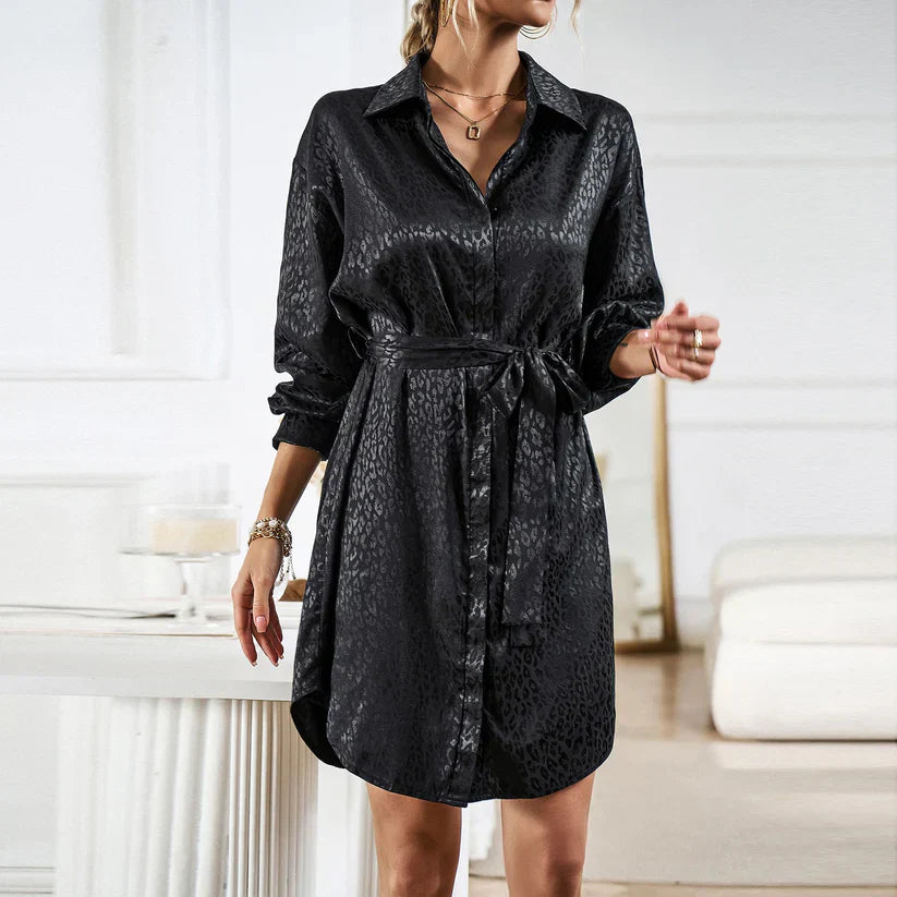 Stilla | Elegant Skjortekjole