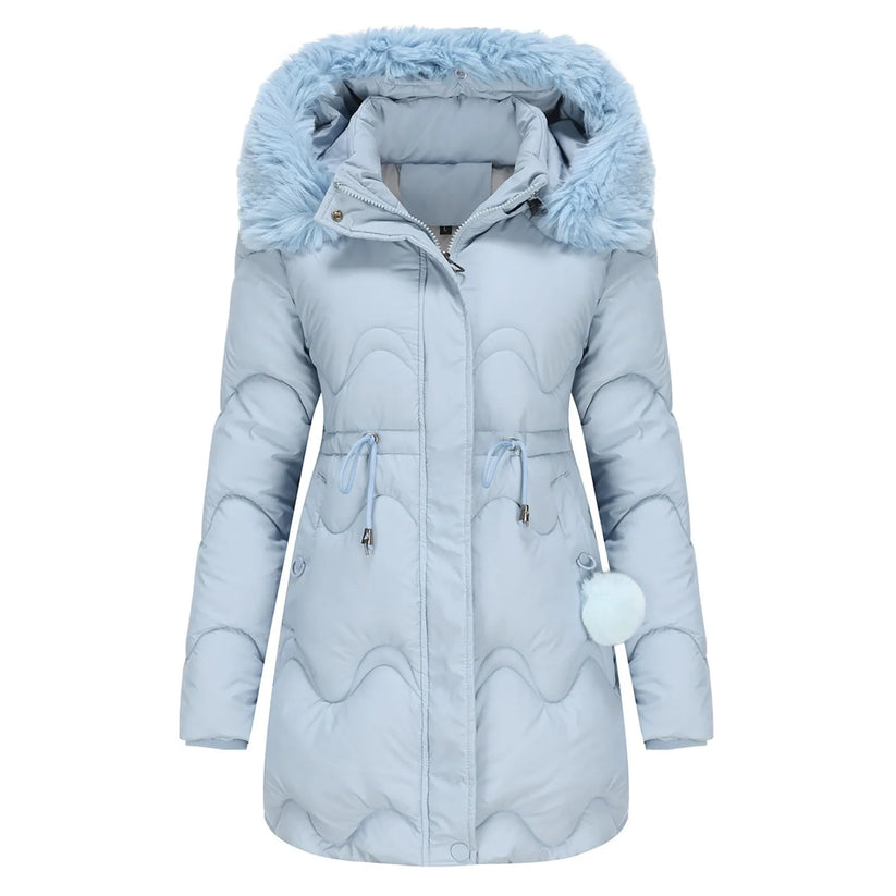 Stilla | Vinterfrakke med Fluffy Krave Renata