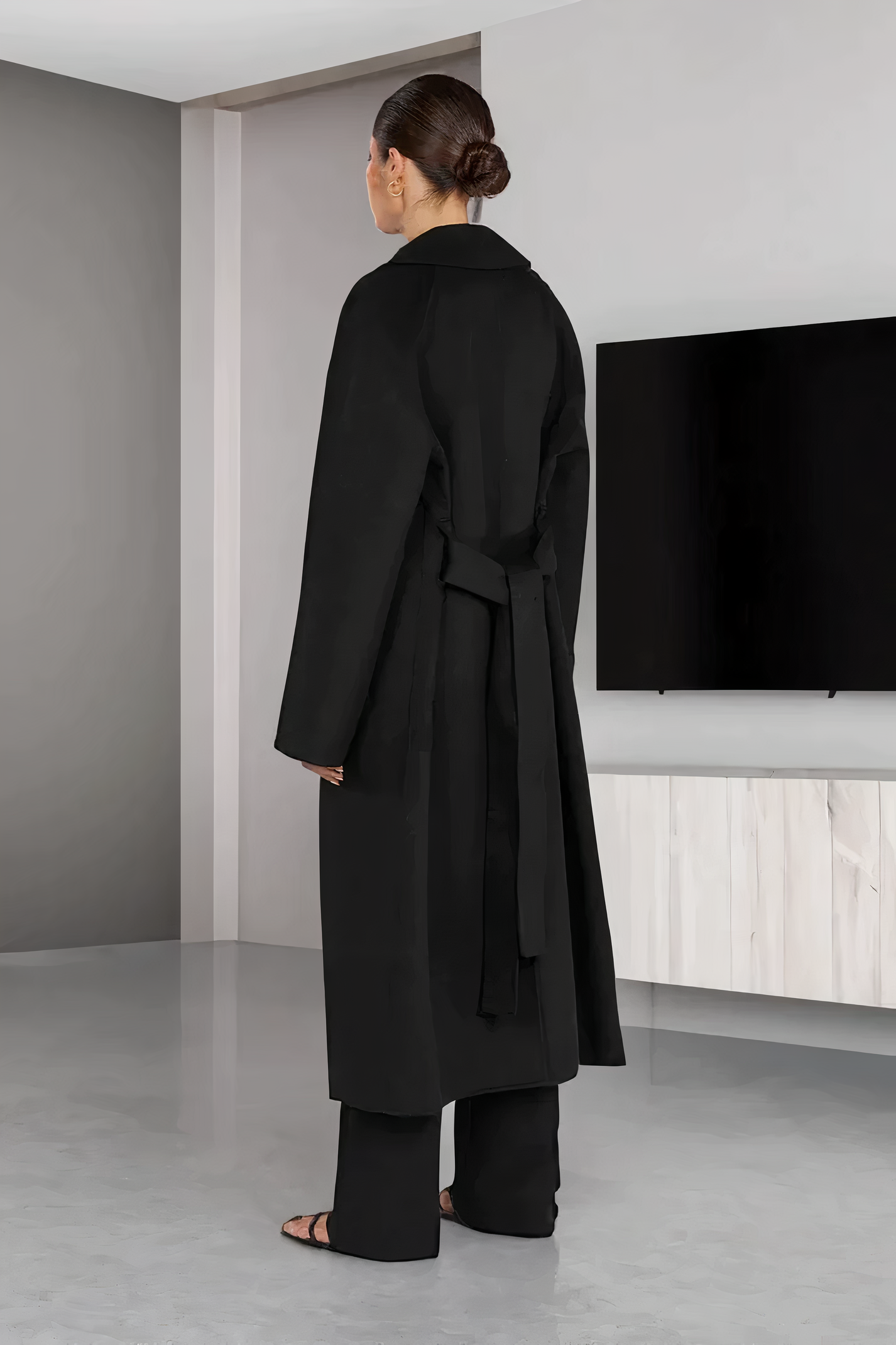 Stilla | Lang Trench Frakke Selima