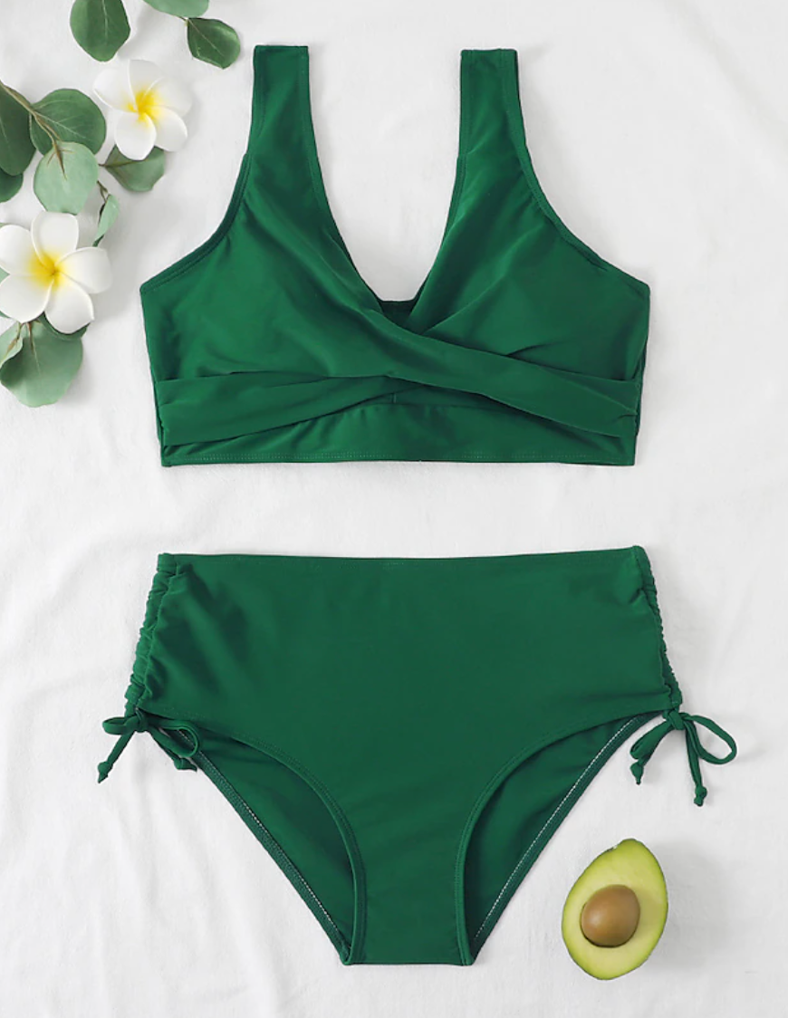 Stilla | Jane Stilfuld 2 Delt Bikini Sæt Til Sommeren