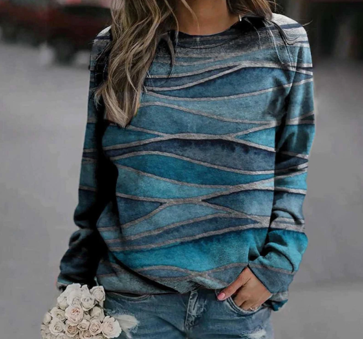 Stilla | Casual og trendet sweater.