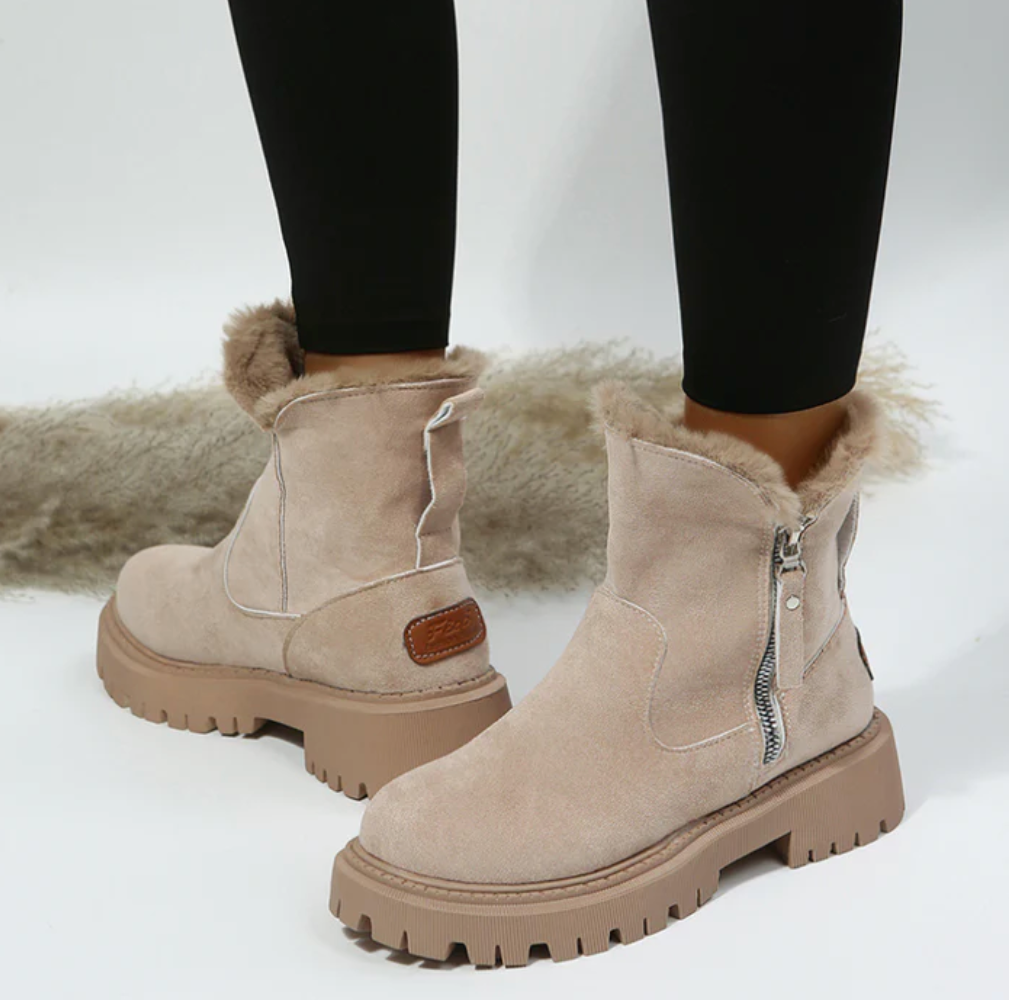 Stilla | Fodrede Støvler Suede