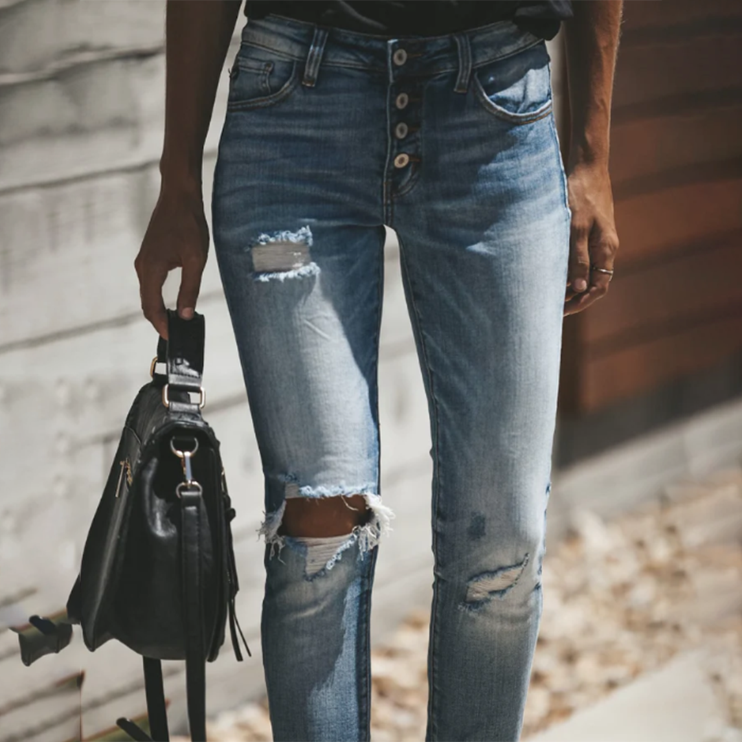Stilla | Kvinder Ripped Jeans