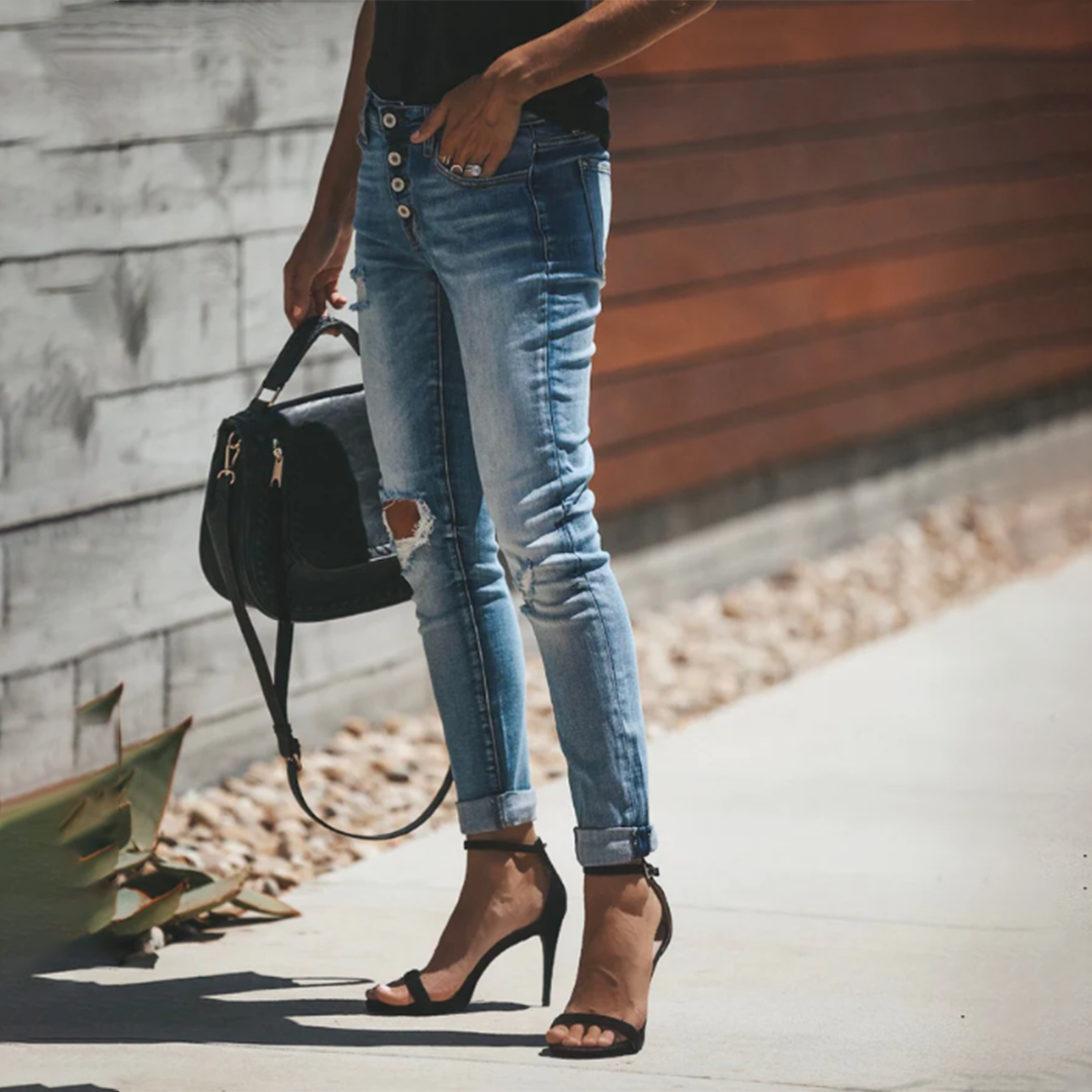 Stilla | Kvinder Ripped Jeans