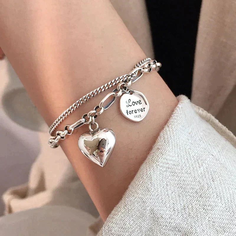 Stilla | Love Hjerte Armbånd