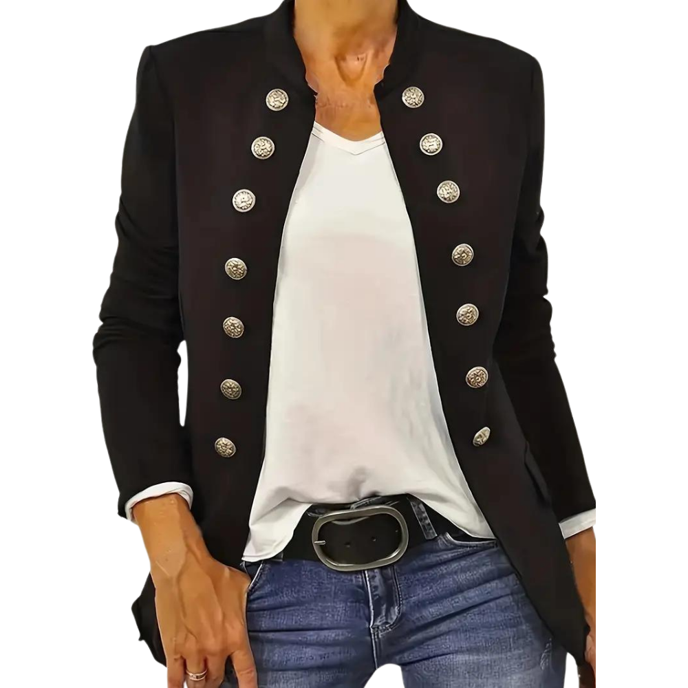 Stilla | Afslappet blazer til kvinder med knapper foran