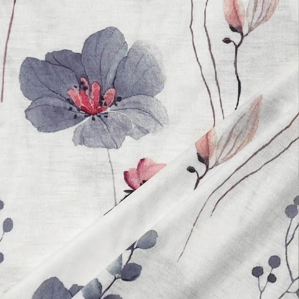 Stilla | Elegante blomsterskjorte til kvinder fra Brynhild