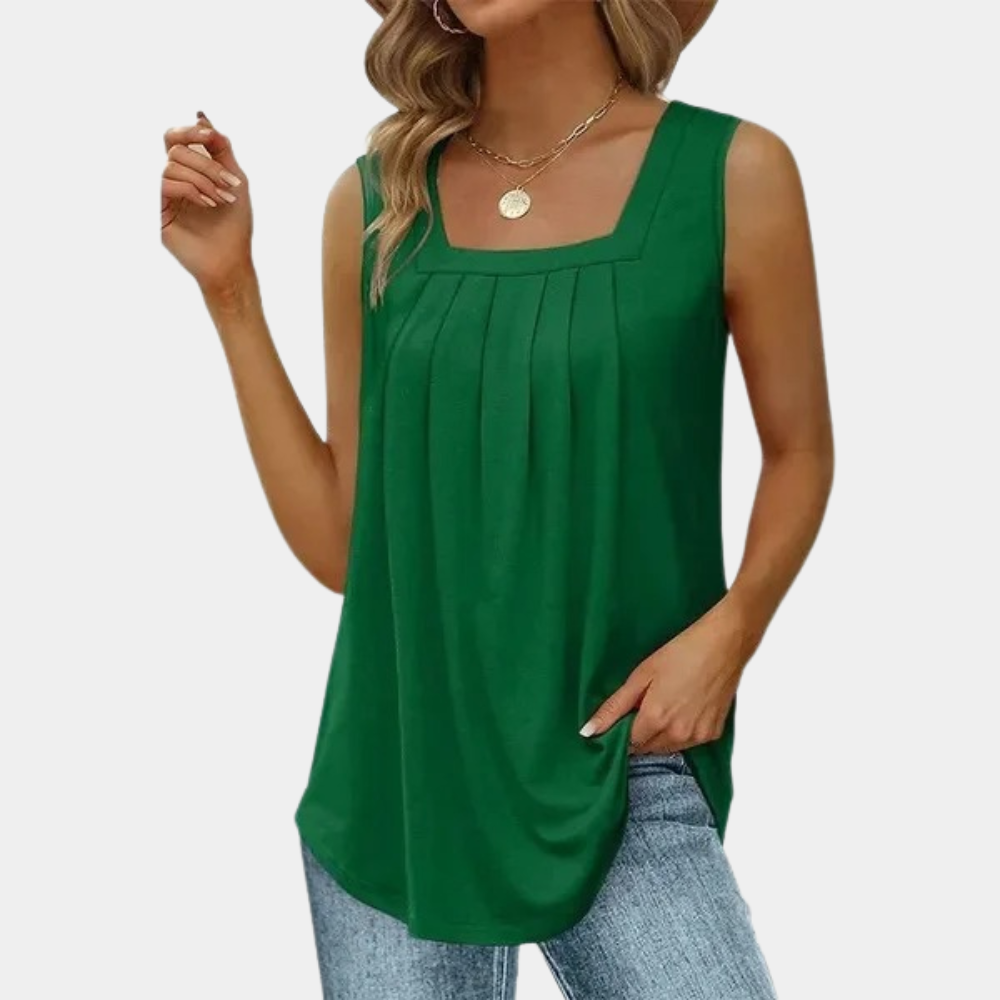 Stilla | Elegante Damebluser Med Firkantet Udsnit