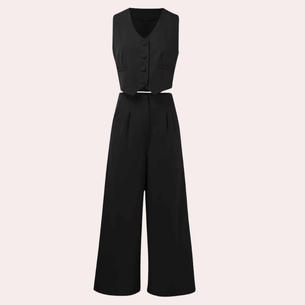 Stilla | Trendy cardigan og bukser til kvinder