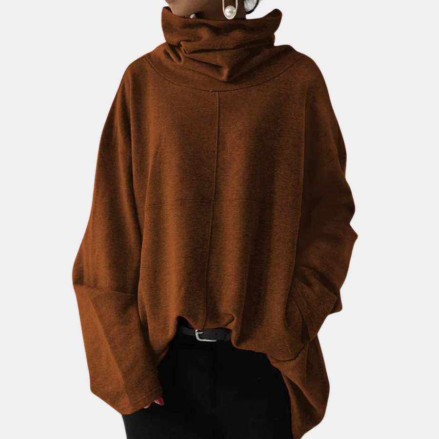 Stilla | Moderne Dametrøje med Rullekrave Elegant Look til Kolde Dage