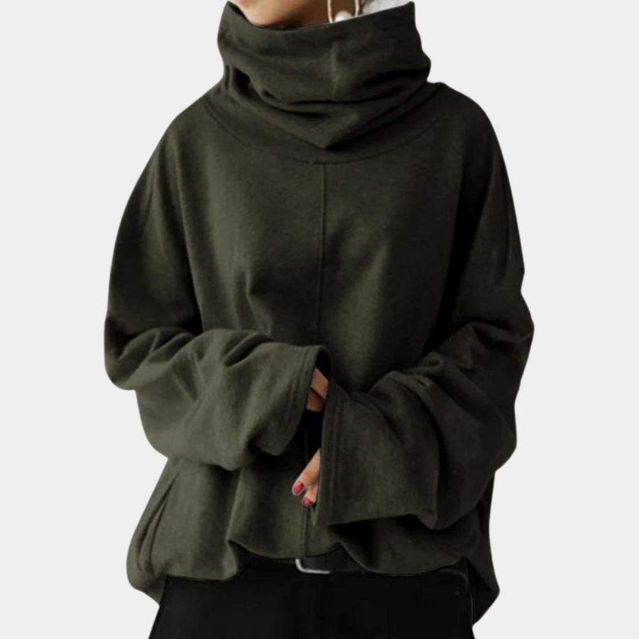 Stilla | Moderne Dametrøje med Rullekrave Elegant Look til Kolde Dage