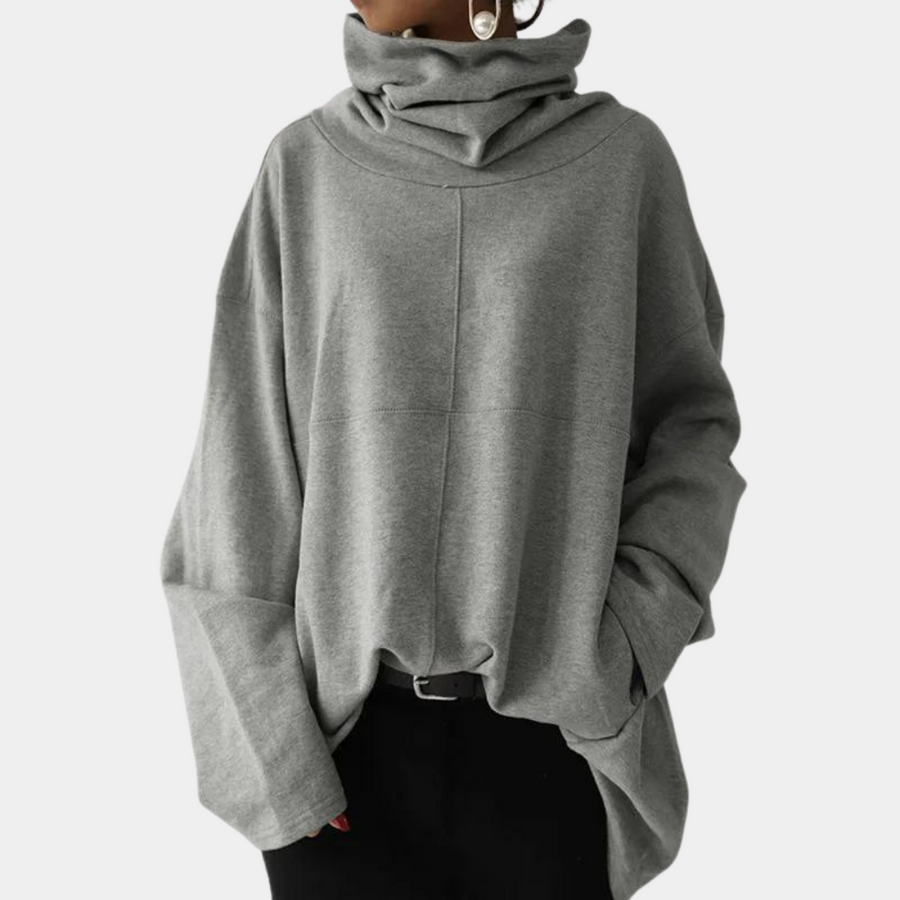 Stilla | Moderne Dametrøje med Rullekrave Elegant Look til Kolde Dage