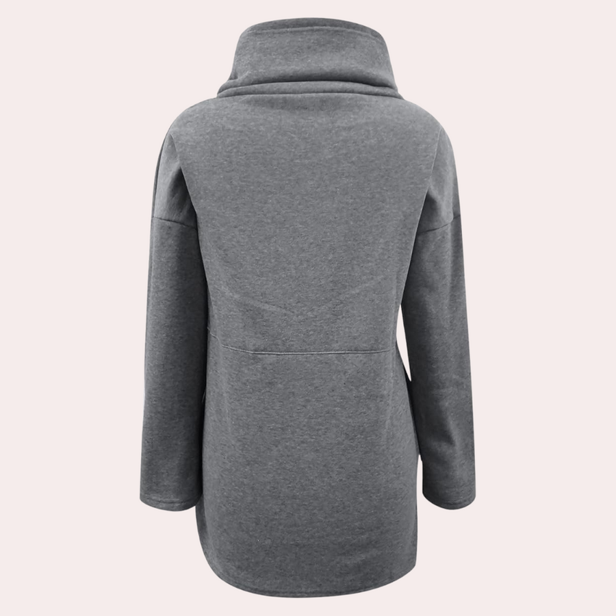 Stilla | Moderne Dametrøje med Rullekrave Elegant Look til Kolde Dage