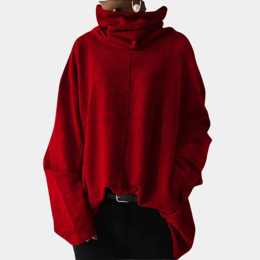 Stilla | Moderne Dametrøje med Rullekrave Elegant Look til Kolde Dage