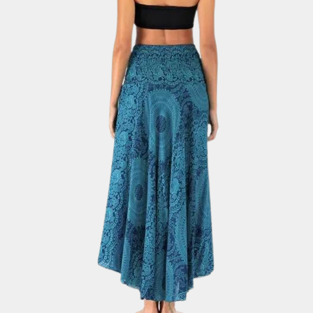 Stilla | Lang Boheme Chic Nederdel Til Dame