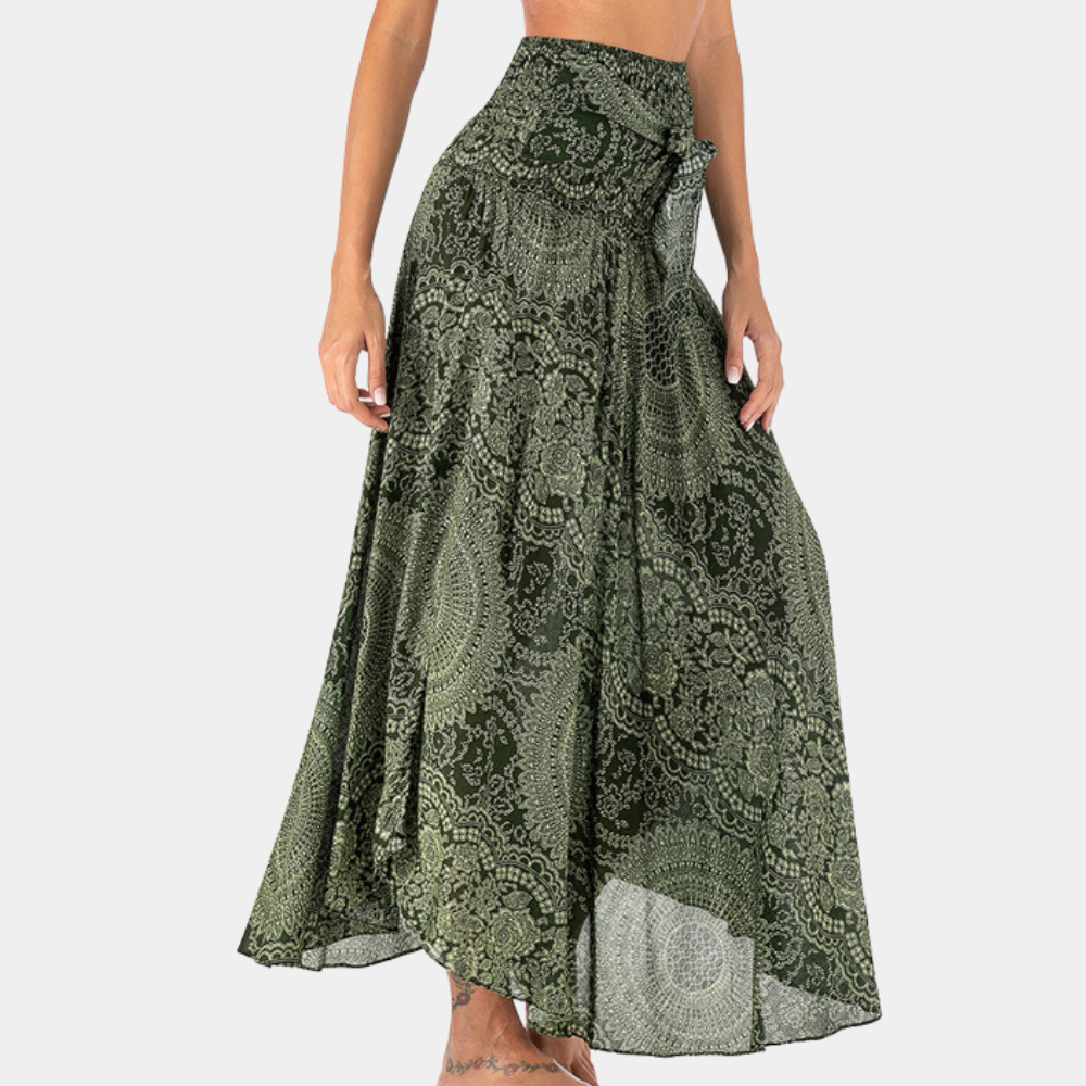 Stilla | Lang Boheme Chic Nederdel Til Dame