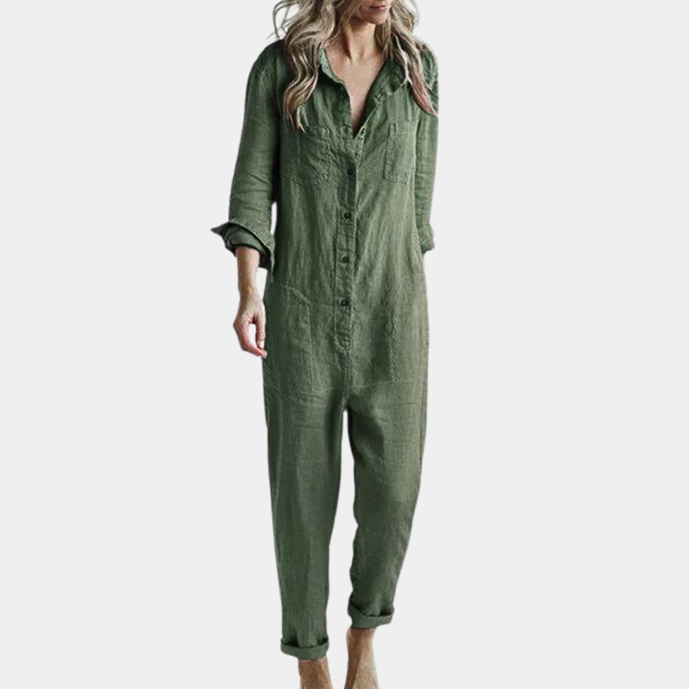 Stilla | Jumpsuit Til Kvinder Med Lange Ærmer