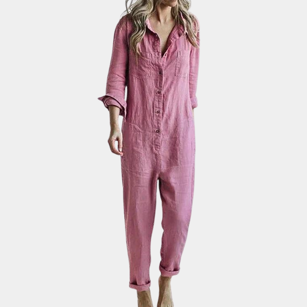 Stilla | Jumpsuit Til Kvinder Med Lange Ærmer