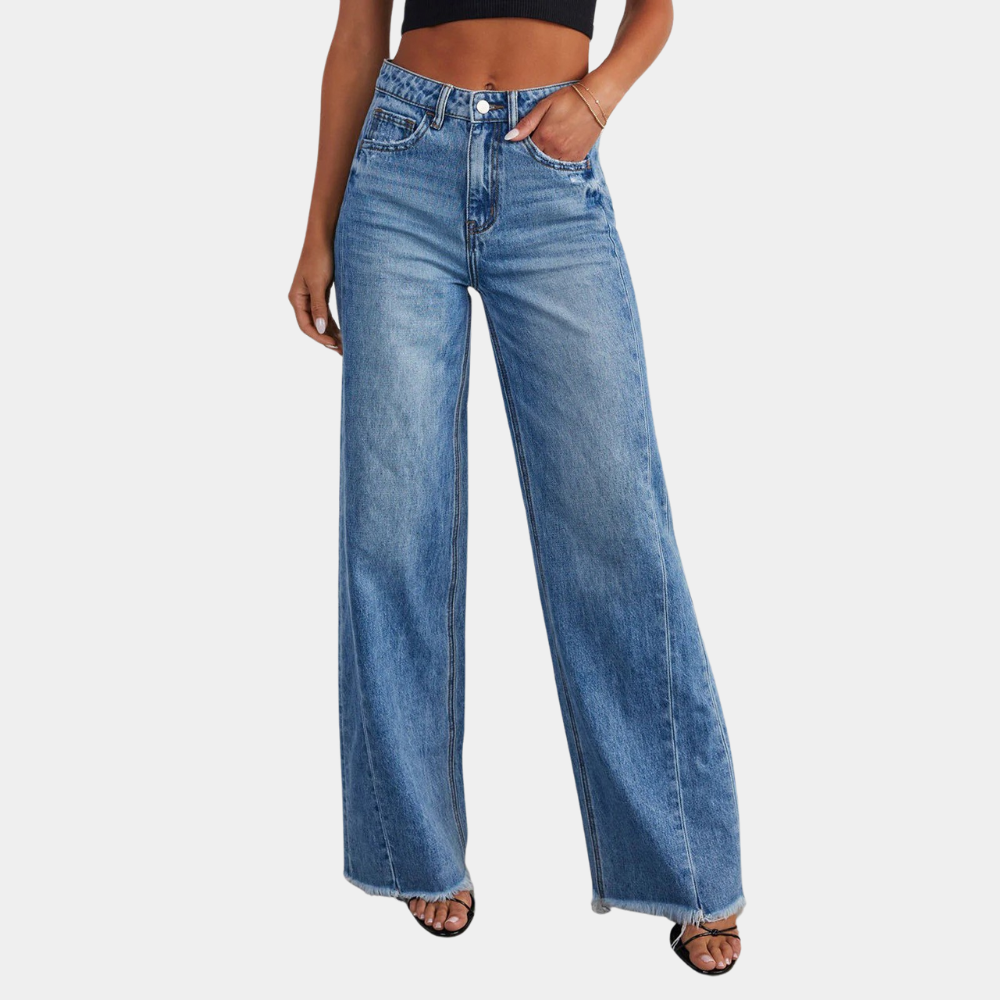 Stilla | Damejeans Med Høj Talje Til En Løs Stil