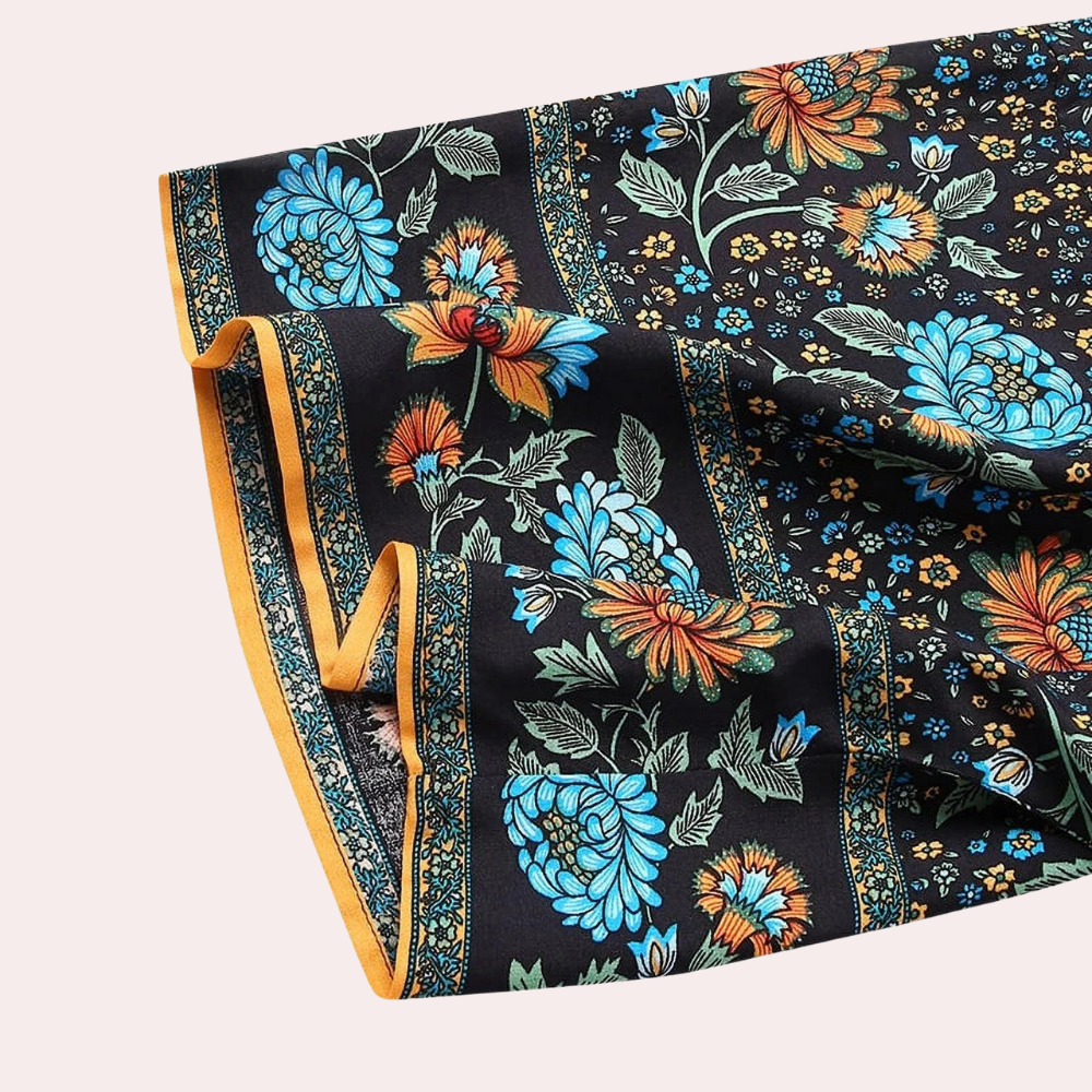 Stilla | Cardigan Med Lange Ærmer Bohème Blooming Beauty