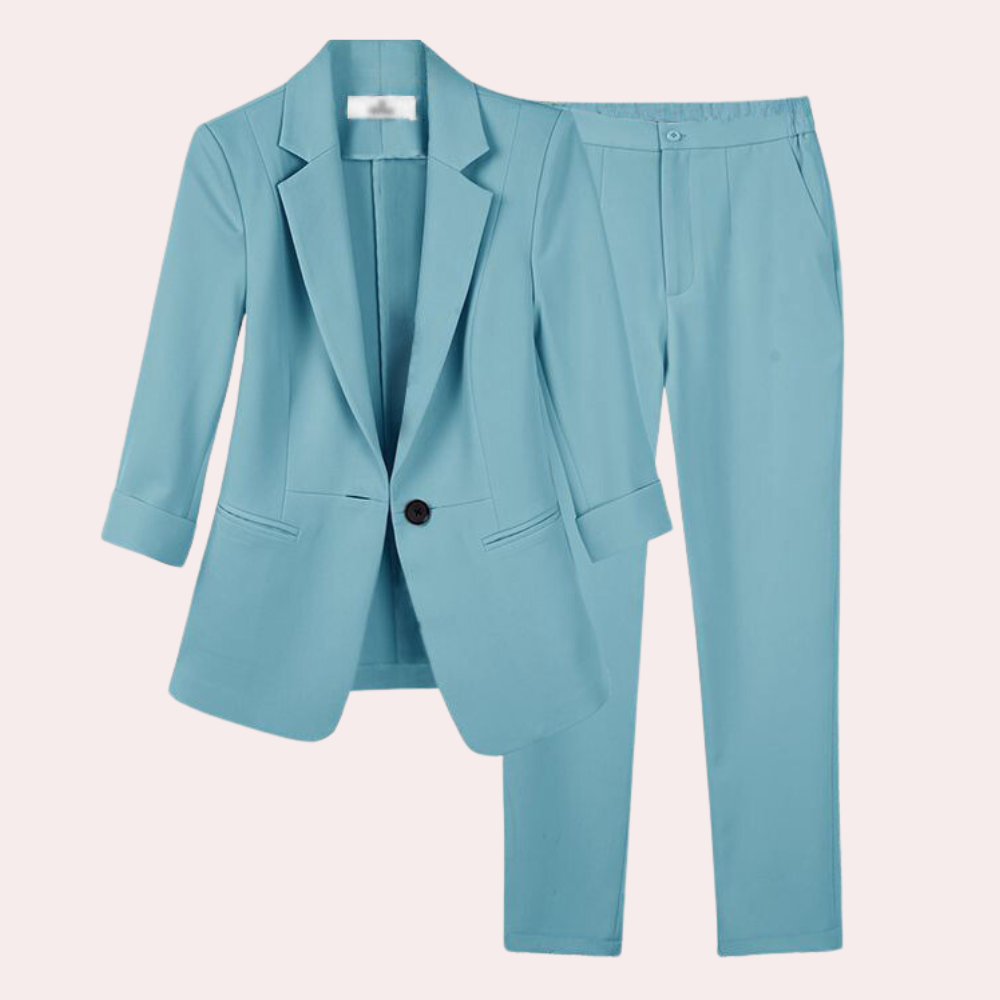 Stilla | Tidløst Blazer og Buksesæt til Kvinder