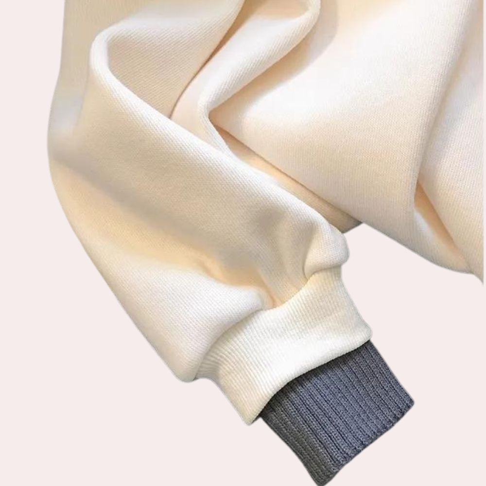 Stilla | Plys tyk sweater med rund hals til kvinder
