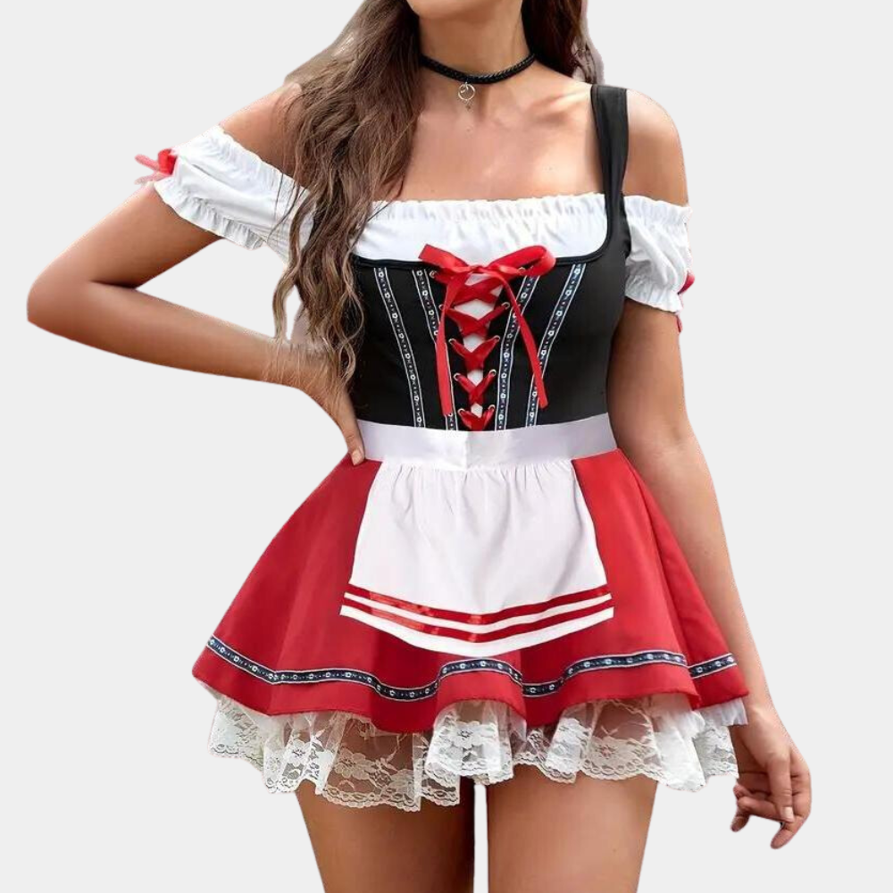 Stilla | Oktoberfest Dirndl-Kjole til Kvinder Clarins