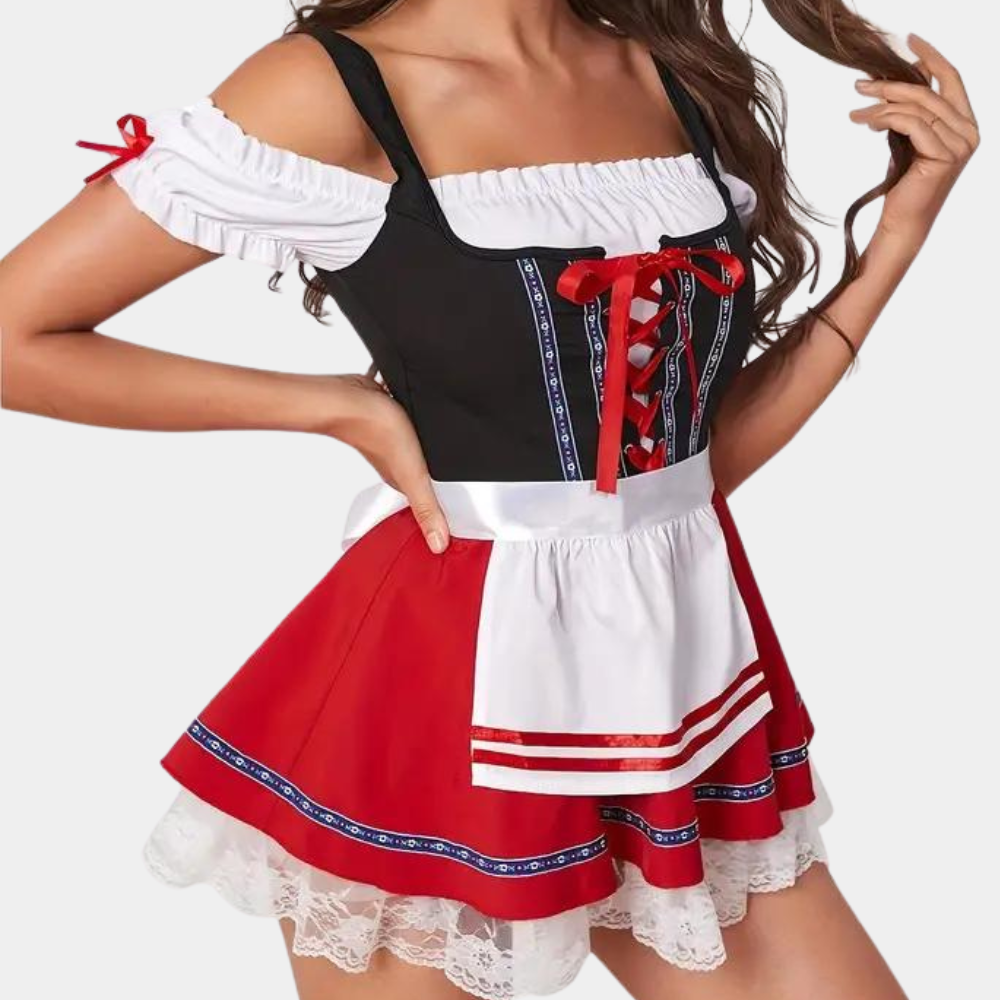 Stilla | Oktoberfest Dirndl-Kjole til Kvinder Clarins
