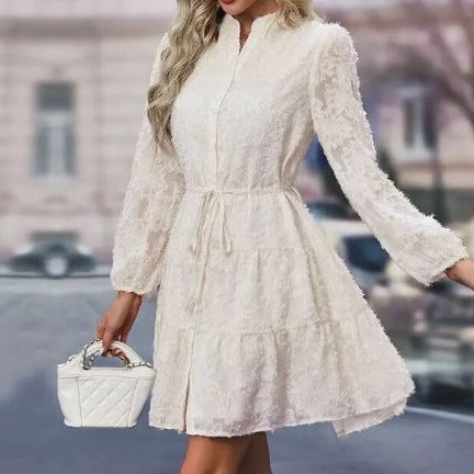 Stilla | a Line Blonde Midi Kjole