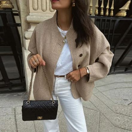 Stilla | Elegant Trenchcoat i Uld