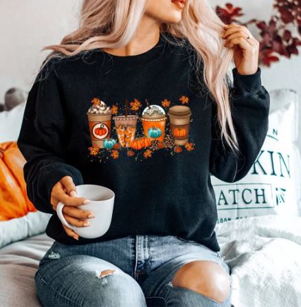 Stilla | Sweatshirt med Efterårskaffe