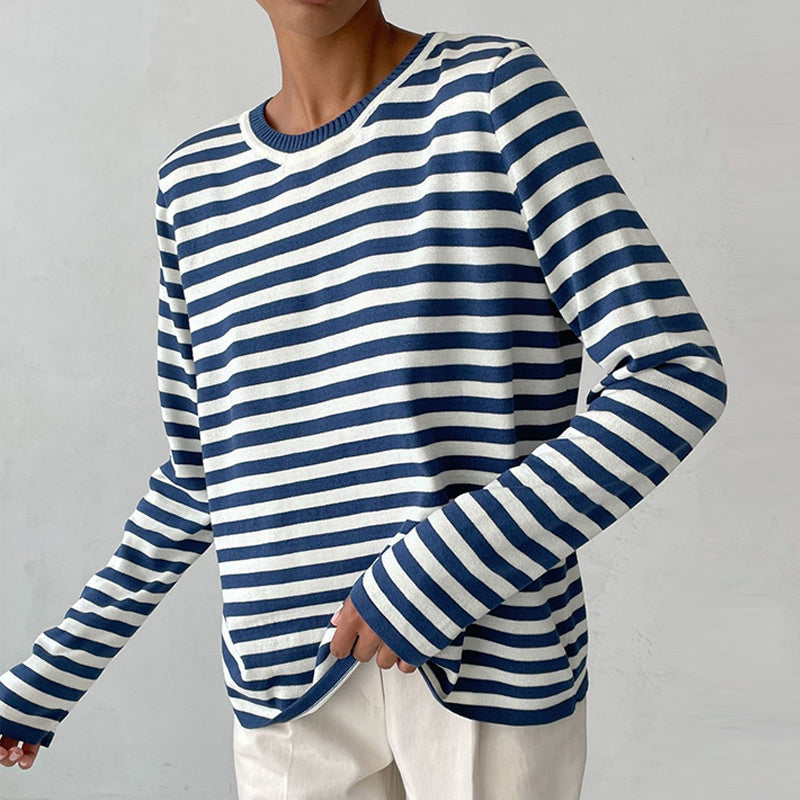 Stilla | Fint Stribet Bluse