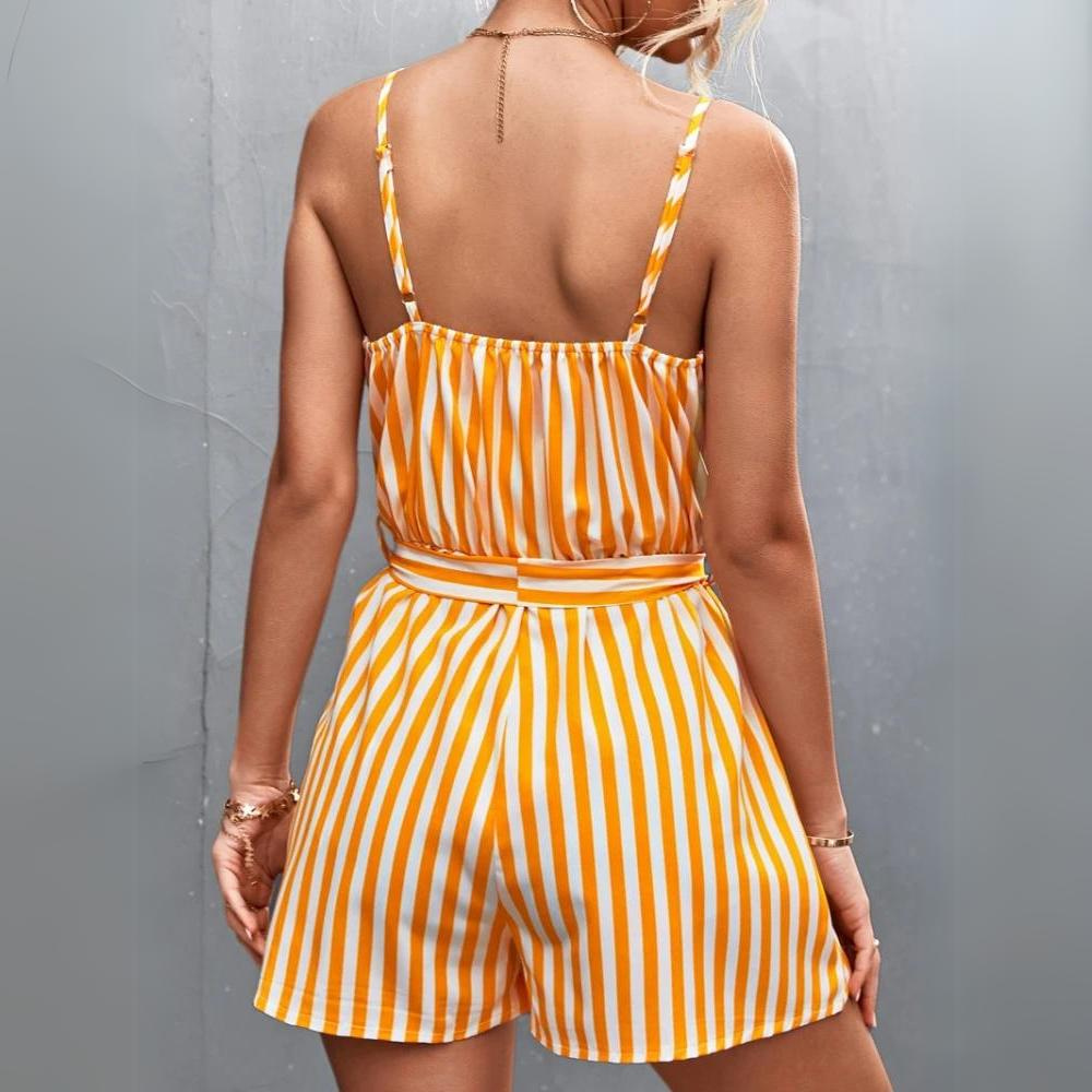 Stilla | Elegante Striber Jumpsuit