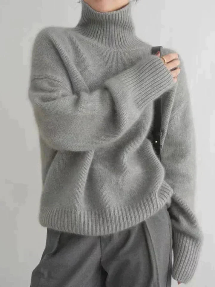 Stilla | Linea Cashmere Rullekrave Sweater