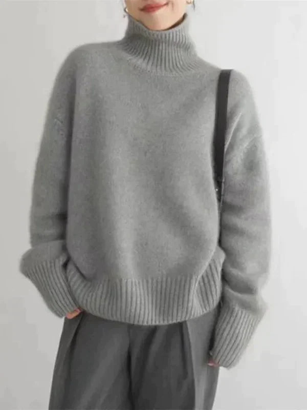 Stilla | Rullekravesweater Kashmir til Kvinder