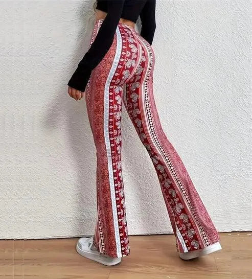 Stilla | Bukser Trendy Print Flatterende Pasform, Komfortabel Stof Perfekt Til Daglig Brug