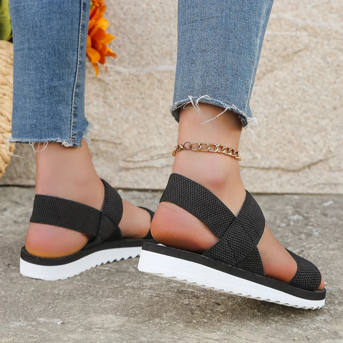 Stilla | Komfortable AntiSlip Sandaler