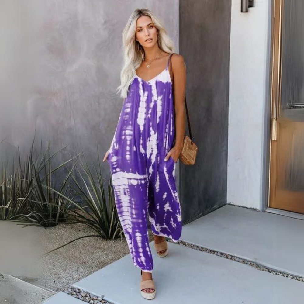 Stilla | Elegante Farverig Jumpsuit