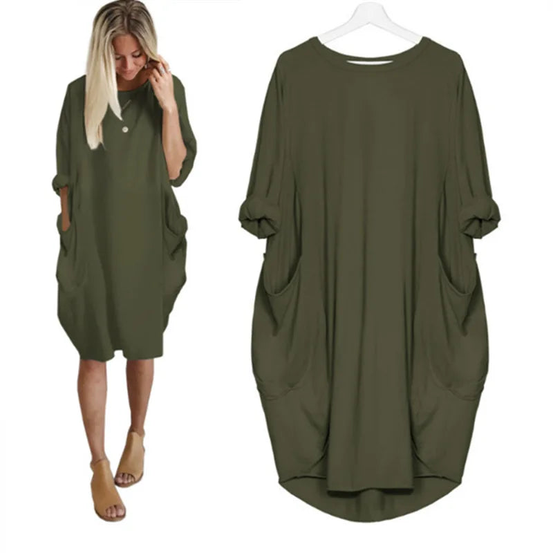 Stilla | Komfortabel Tummy Covering Kjole