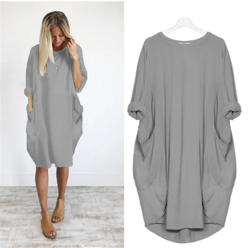 Stilla | Komfortabel Tummy Covering Kjole