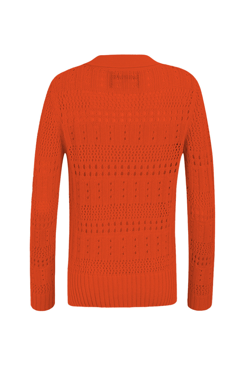 Stilla-Strik - RØD ORANGE