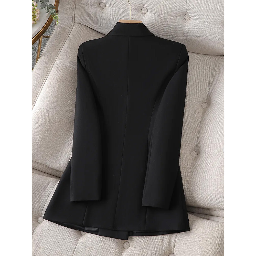 Stilla | Taljeret Blazer Med Perleknapper