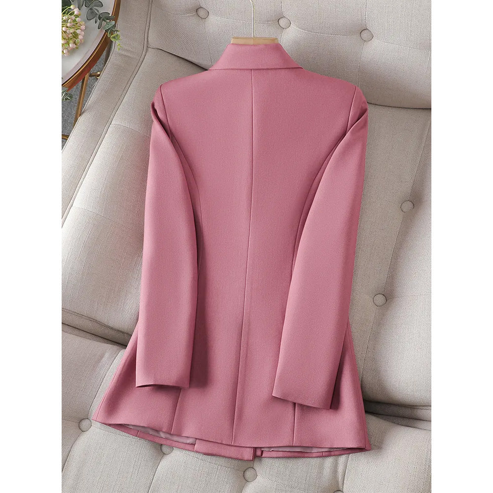 Stilla | Taljeret Blazer Med Perleknapper