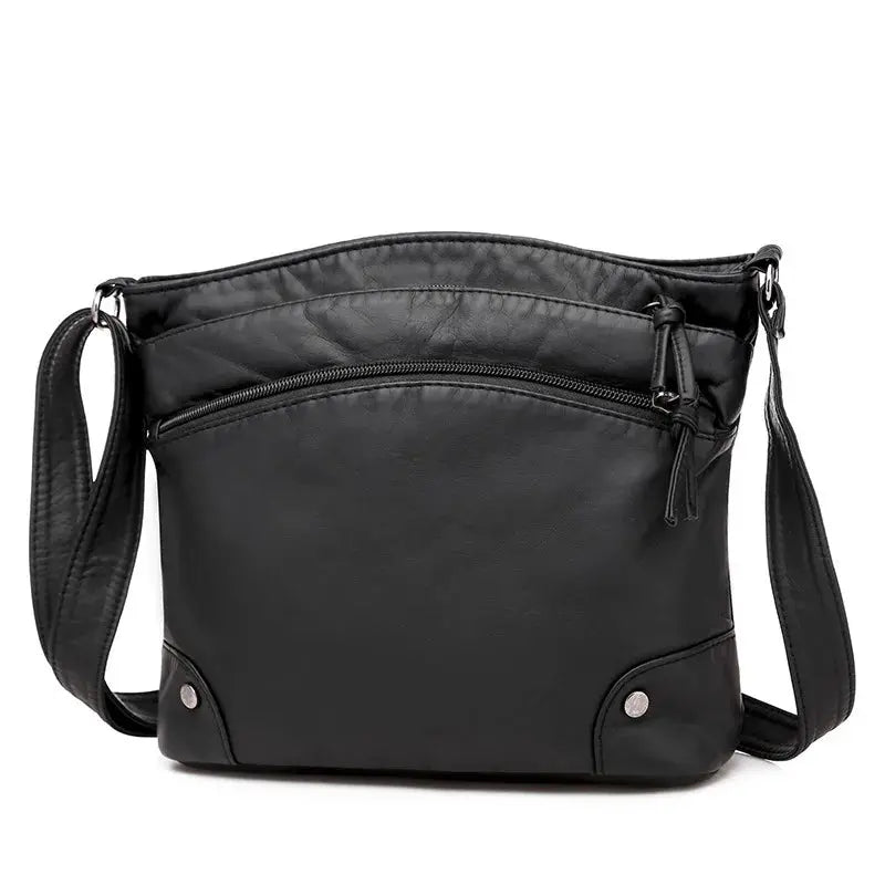 Stilla | Retro Charm Blød Læder Ant Tyver Messenger Bag