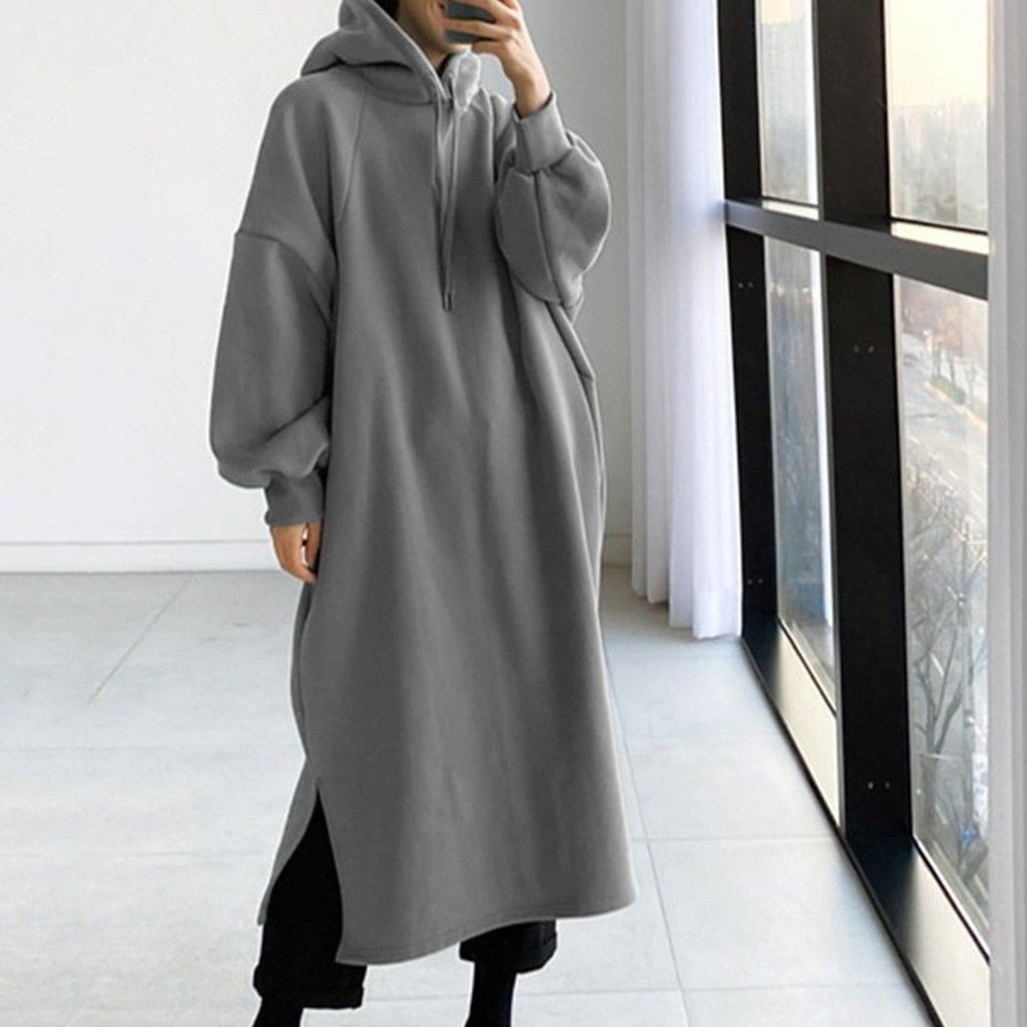 Stilla | Casual Pullover med Lange Ærmer og Hætte