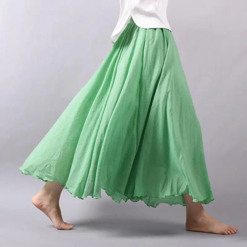 Stilla | Luftig maxi-nederdel til et afslappet look