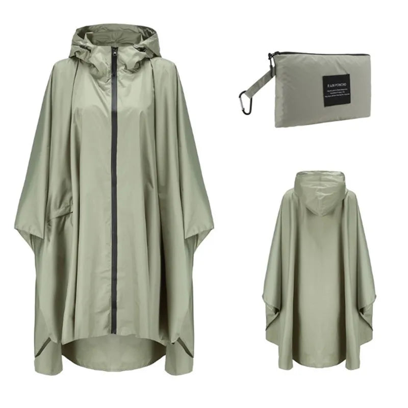 Stilla | Unisex Vandtæt Poncho til Udendørsaktiviteter
