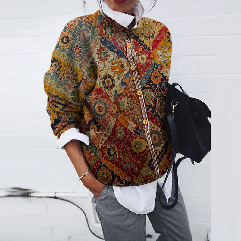 Stilla | Stilfuld Vintagesweater til Kvinder