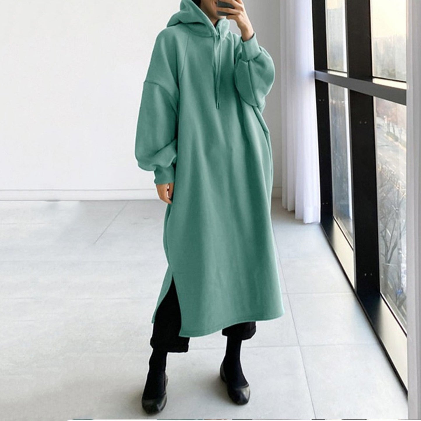 Stilla | Casual Pullover med Lange Ærmer og Hætte